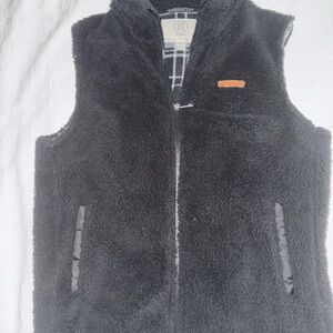 Black Fleece Vest